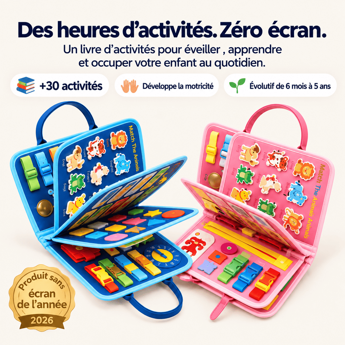 Le livre d'activités Montessori - Mon Loulou™