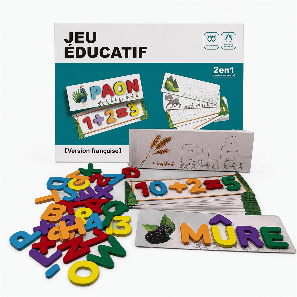 Jeu éducatif Alphabet & Chiffres