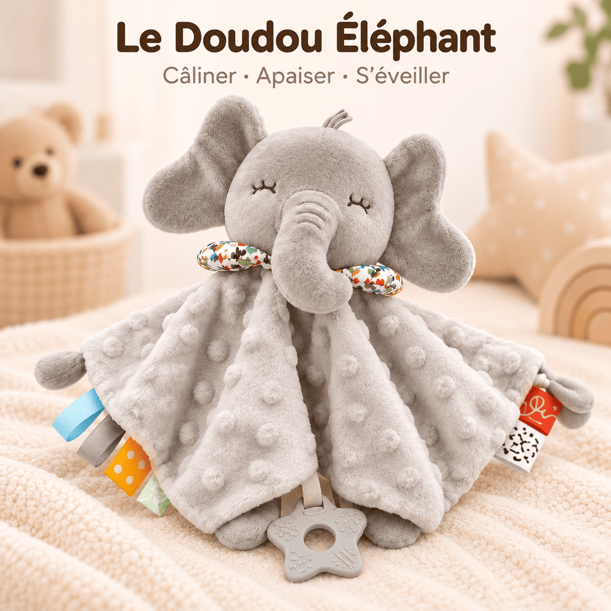Le Doudou Éléphant 🐘