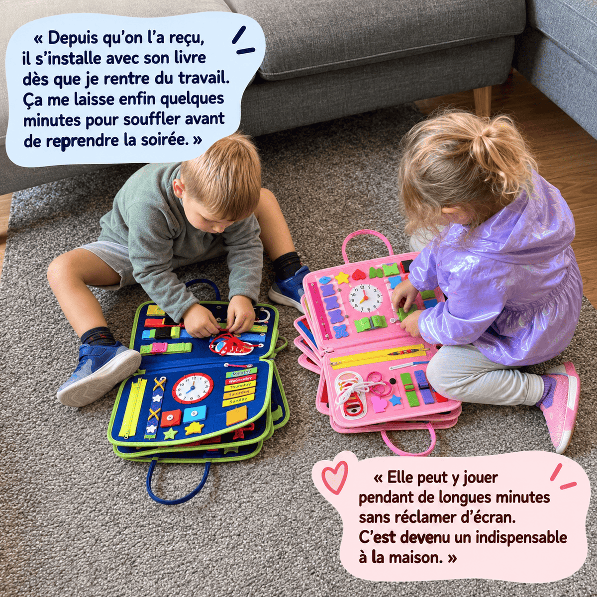 Le livre d'activités Montessori - Mon Loulou™